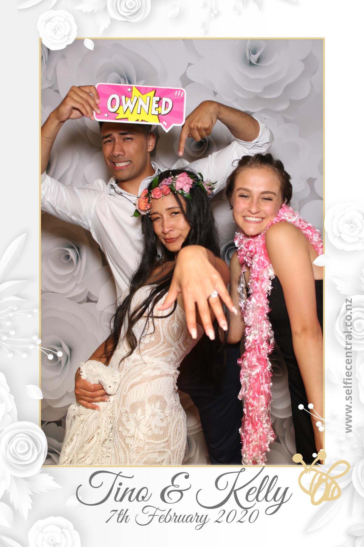 The Gascoigne-Honey Wedding | View more photos from the event at gallery.photobooth.co.nz/u/SelfieCentral/The-Gascoigne-Honey-Wedding